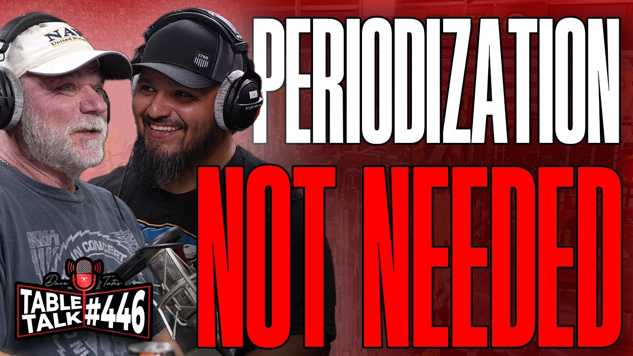 Guillermo Blanco on Dave Tate's Table Talk discussing adaptable training and periodization.