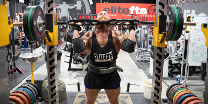 standing overhead press starting position