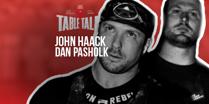 Haack on table talk header image for table talk podcast