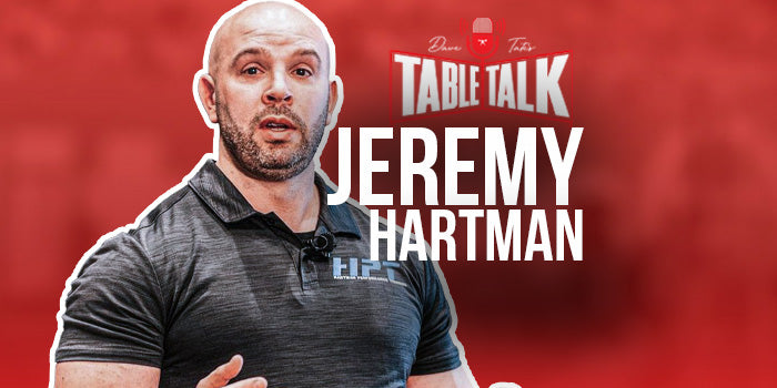 Hartman on table talk header image for table talk podcast