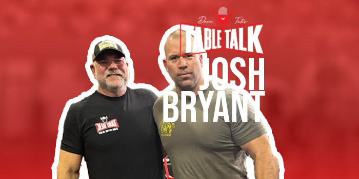 josh bryant and dave tate on header image for table talk podcast