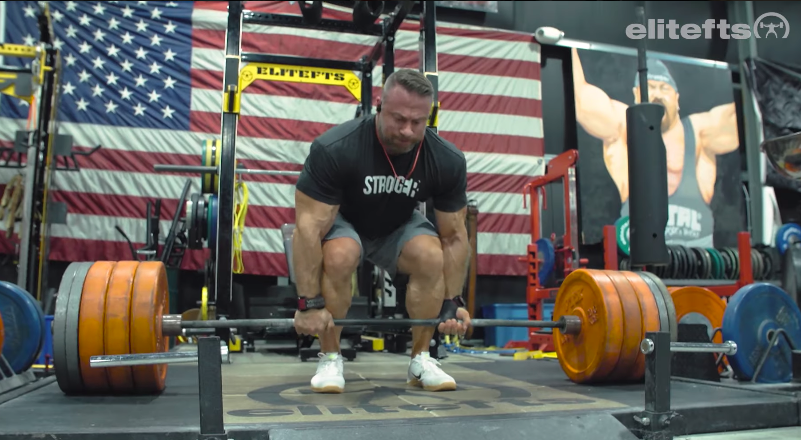 Justin Harris Back Training At Elitefts