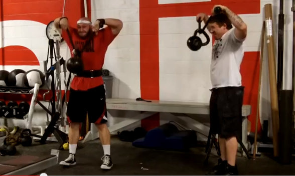 Upright Row with Rope & Kettlebell Grip Variations