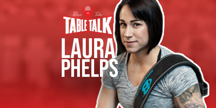 Laura phelps on table talk header image for table talk podcast