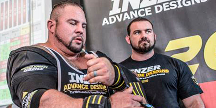 brian carroll putting wrist wraps on