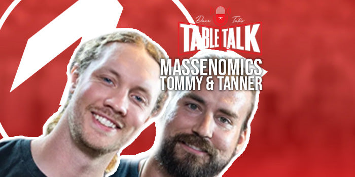 massenomics on table talk header image for table talk podcast