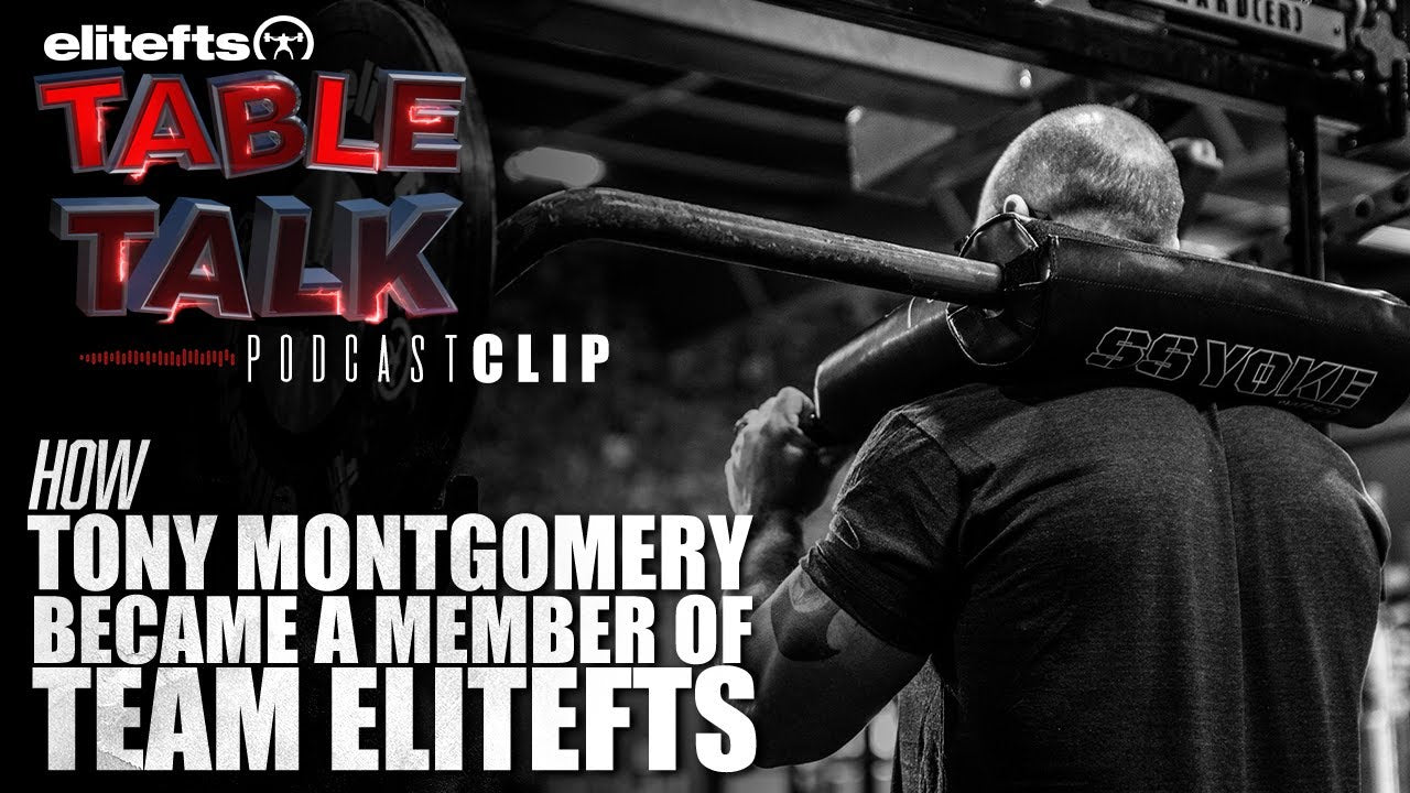 How Tony Montgomery Became a Member of Team elitefts