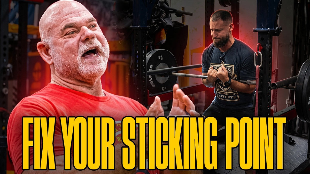 Thumbnail from the elitefts video Where You Get Stuck Isn't Your Sticking Point.
