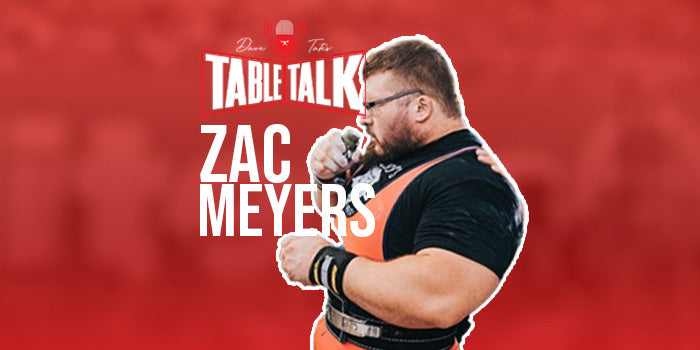 Zac Meyers on table talk header image for table talk podcast