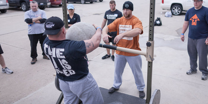 Timed Axle Press Reps + VIDEO: First Time Doing Atlas Stones