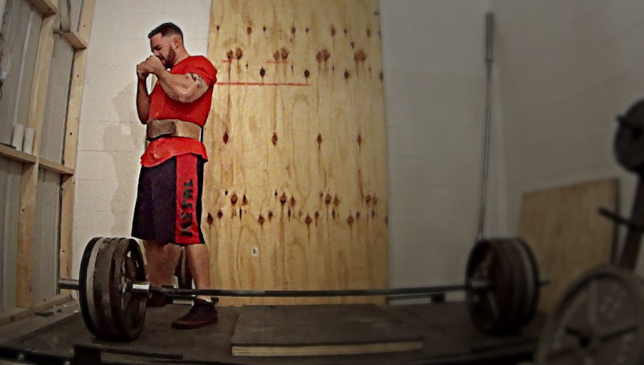 May 2018 Week 2 - Day 1: Deadlift (435x5, 505x1) &amp; OHP (150x5, 195x1) - Down Week