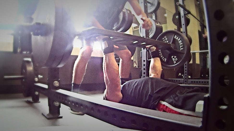 Video: Swiss Bar Floor Press - Triples &amp; Single