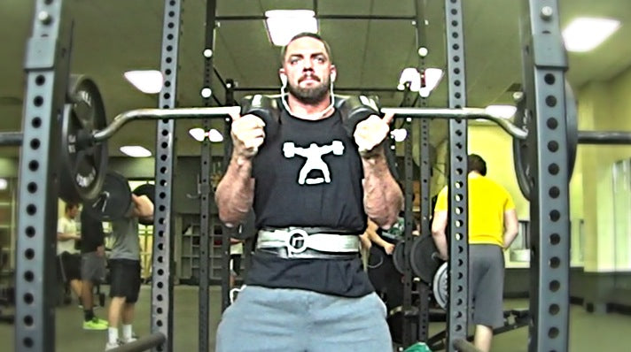 5x5 SSB Wide Stance Good Mornings &amp; Straight Leg Deficit Deadlifts (Video)