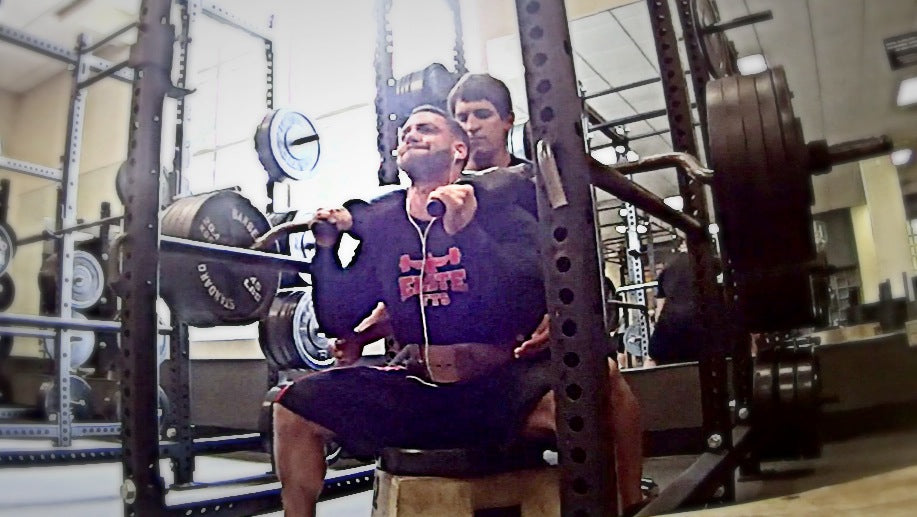 Max Effort SQ/DL: SS Yoke Bar Box Squat Doubles (Video)