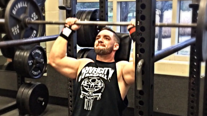 Close Grip Incline Bench &amp; Seated Pin Overhead Press (DE Upper)