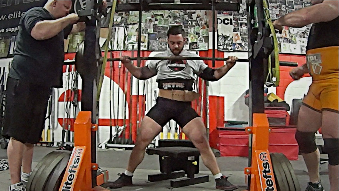 Video: Box Squats &amp; Speed Pulls on Deficit @ EliteFTS Compound