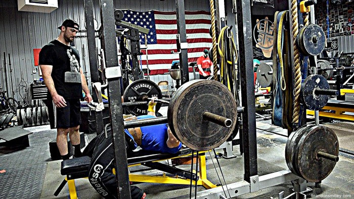 ME Upper: Pin Press vs Mini Bands at Elitefts (w/VIDEO)
