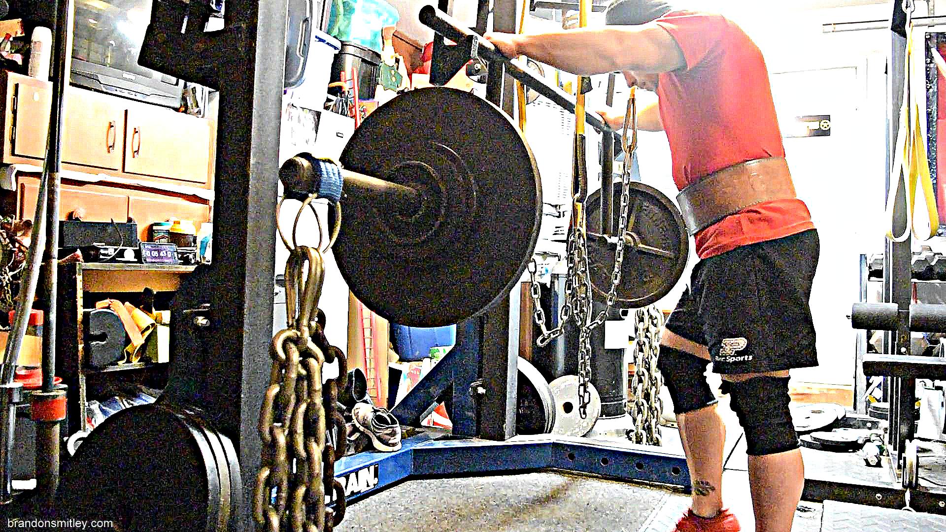 DE Lower: Speed Squats, Reverse Band Deadlifts (w/VIDEO)