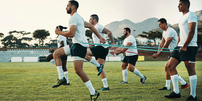 rugby players using bandsinvolvement vs commitmentspeed and agility trainingweight trainingConditioning