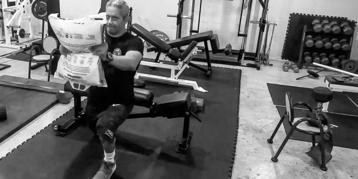 Heavy Bag Split Squat Functional Position Series