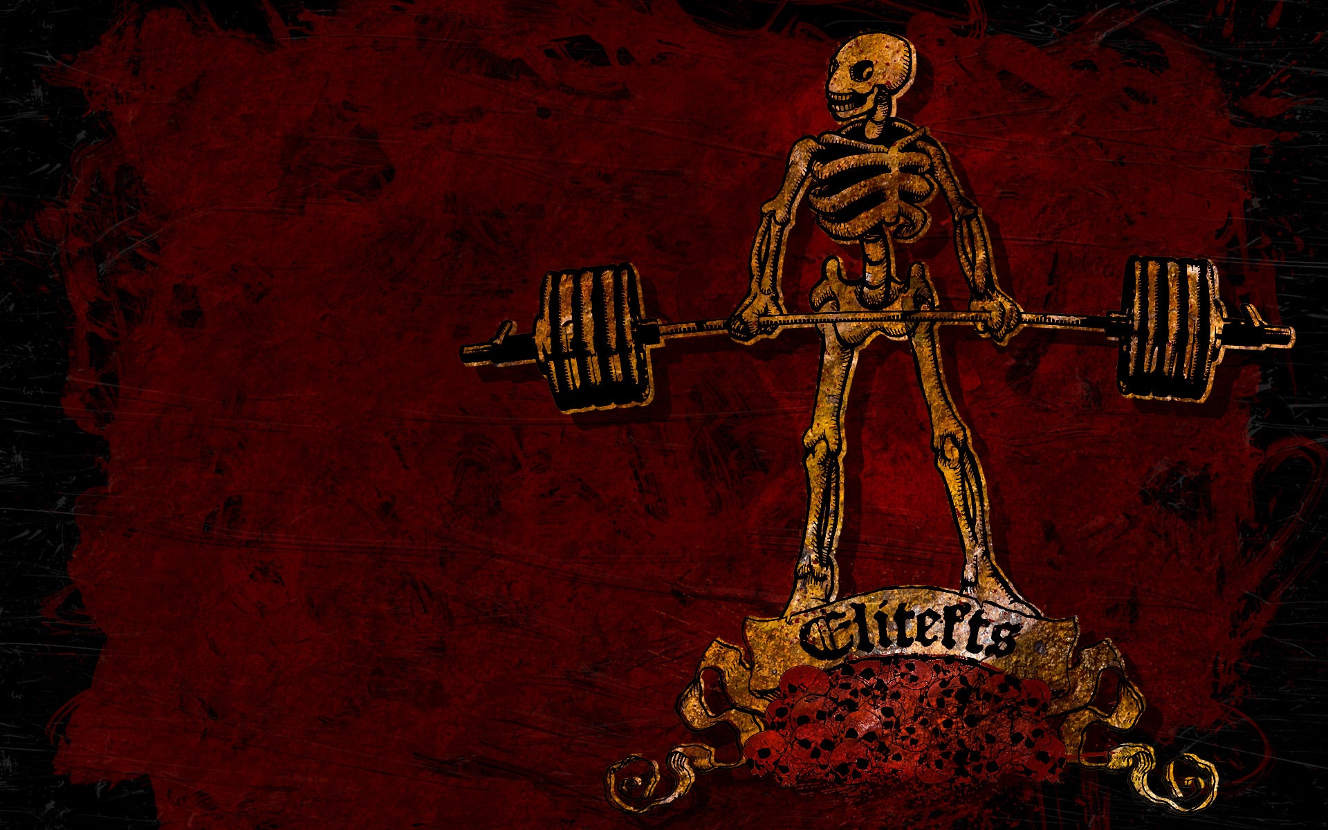 skeleton deadlifter