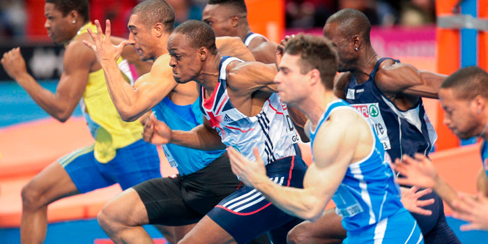 sprints guys at race