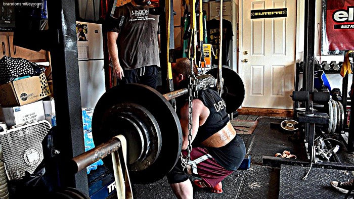 Speed/Rep Day: Yoke Bar vs Average Bands; &amp; Sissy Squat Gym Hack (w/VIDEO)