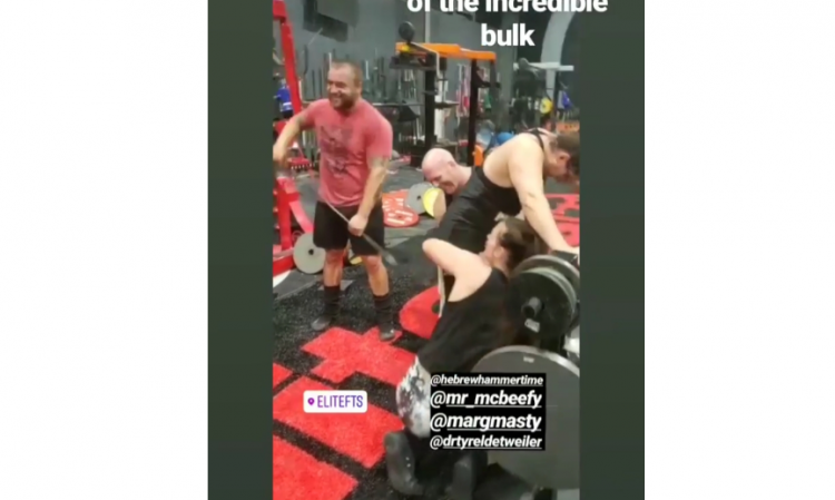 Tuesday Lower- The Incredible Bulk+Suit=?????? :( :/