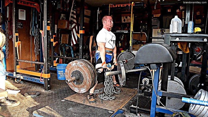 Speed/Rep Day: Yoke Bar Speed Squats, Pulls vs Chains PR (w/VIDEO)