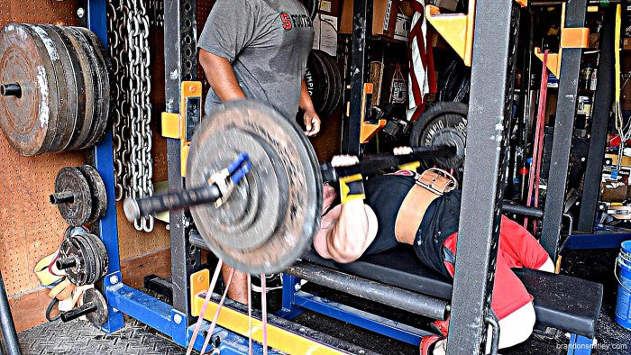 DE Upper: Swiss Bar Speed Bench, Wide Grip, and Back Work (w/VIDEO)
