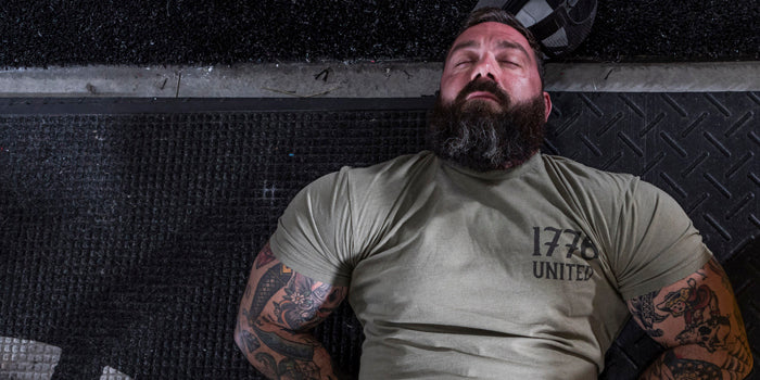 zane sleeping on floorshop ss yoke bar