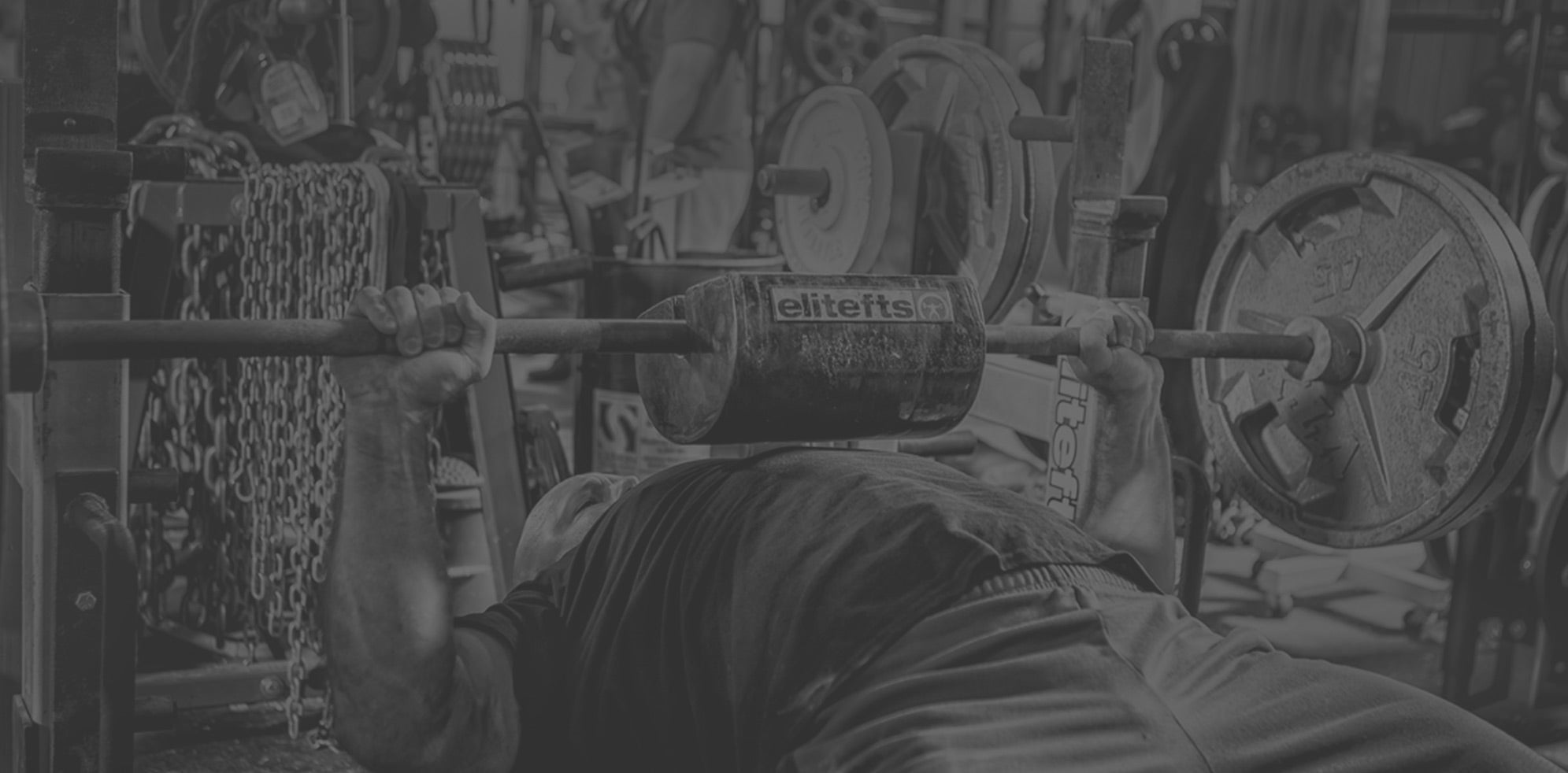 Man lifting a barbell 