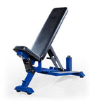 Collegiate 0-90 Bench with Spotting Steps and Kick Stand
