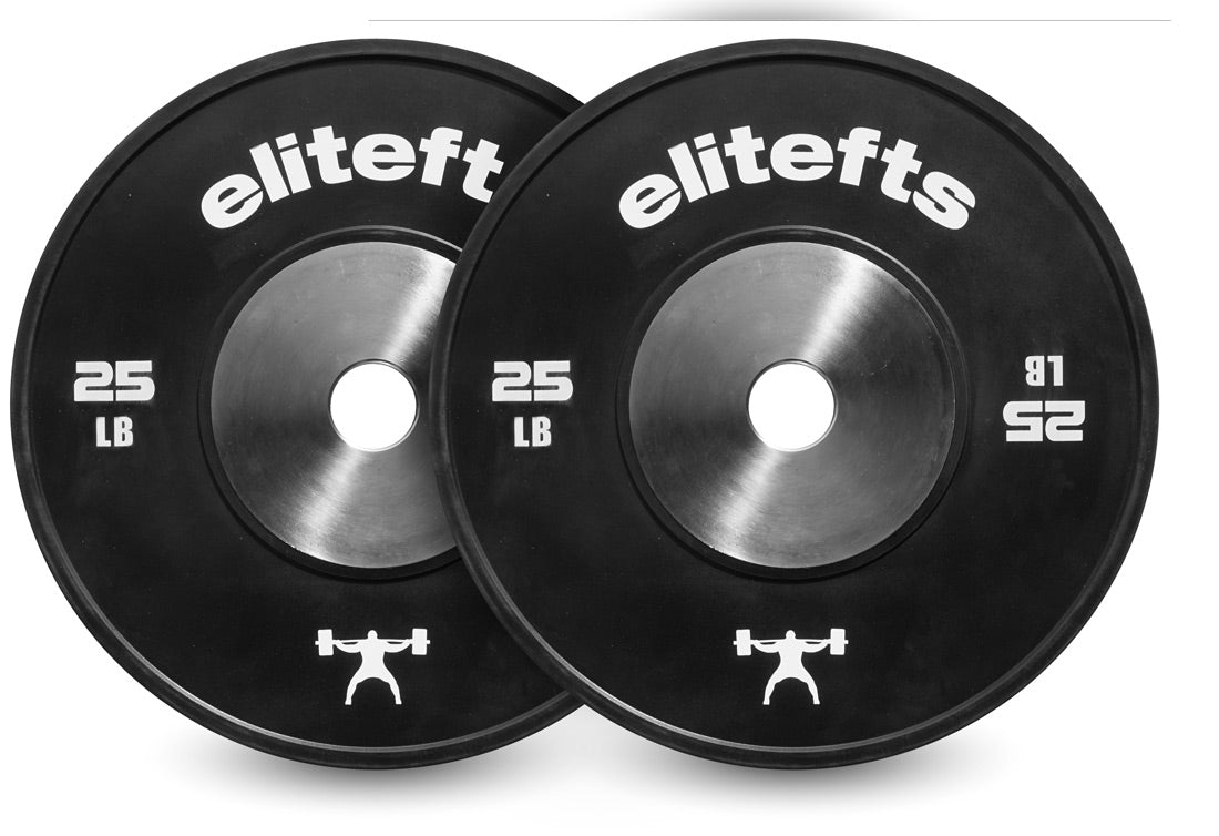 25LB Black Bumper plates