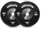 25LB Black Bumper plates