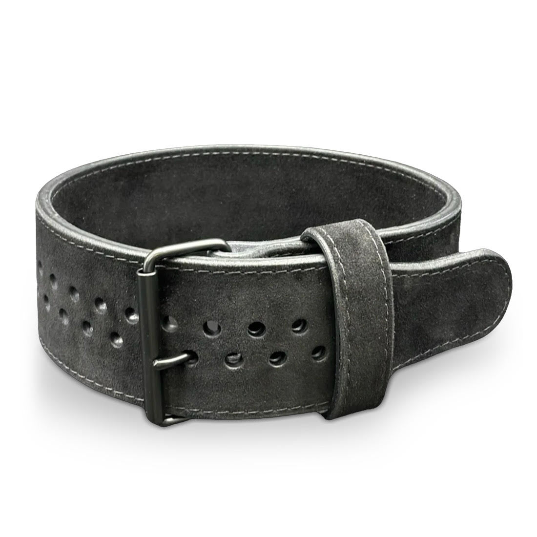 4" 10MM Double Suede Pioneer Cut Powerlifting Belt