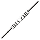 Black and white illustration of a bar on a white background