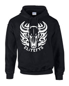 elitefts Bull Skull Hoodie black
