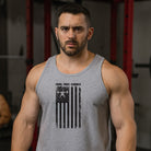 elitefts Focus Trust Strength Flag Black Tank Top-all-groups
