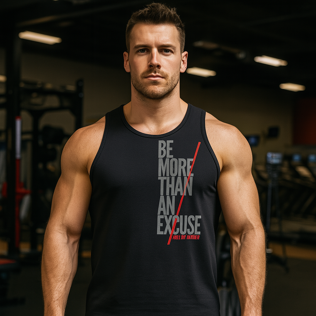 EliteFTS Be More Than An Excuse Tank Top-all-groups