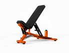 Collegiate 0-90 Bench with Spotting Steps and Kick Stand
