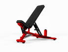 Collegiate 0-90 Bench with Spotting Steps and Kick Stand
