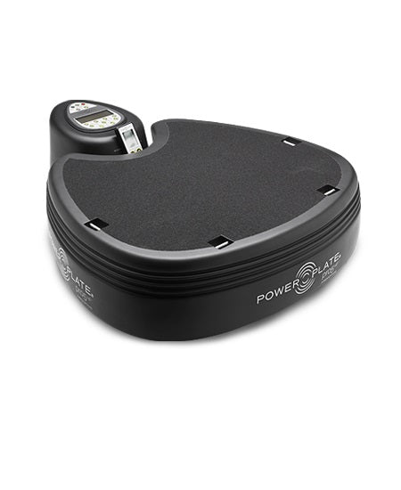 Black electronic device with 'Power-ate' branding on a white background