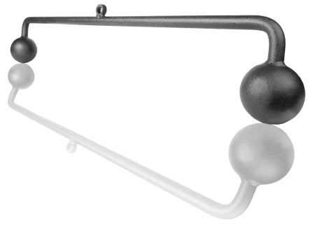 picture of LAT BAR WITH 4" HAND BALLS OFFSET 40" WIDE