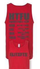 HTFU Tank Top red