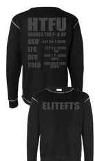 elitefts HTFU Thermal Long Sleeve Shirt black