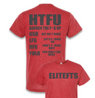 elitefts HTFU Premium T-Shirt red