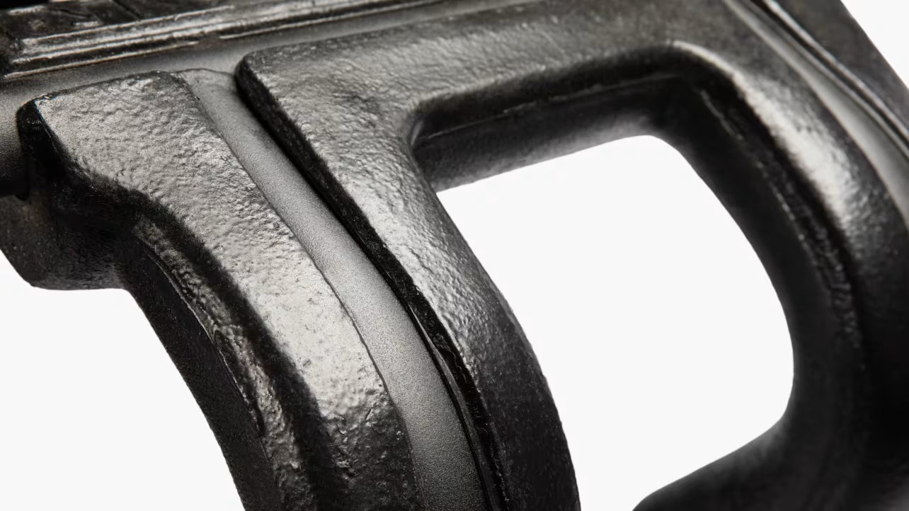 Close-up of a black pad