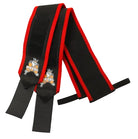 picture of Metal Black and Red Wrist Wraps