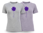(HER) Purple Flower Tee